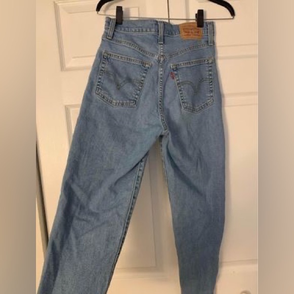 Vintage Levi’s! High rise tapered style! - Picture 2 of 2